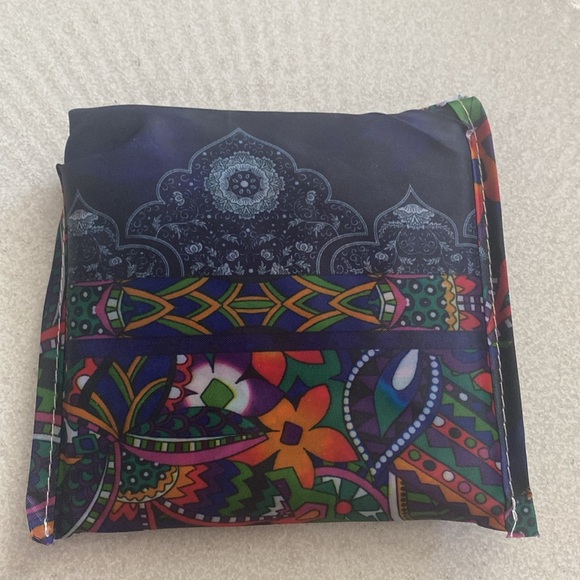 NWT Johnny Was reusable nylon tote bag - Picture 3 of 5